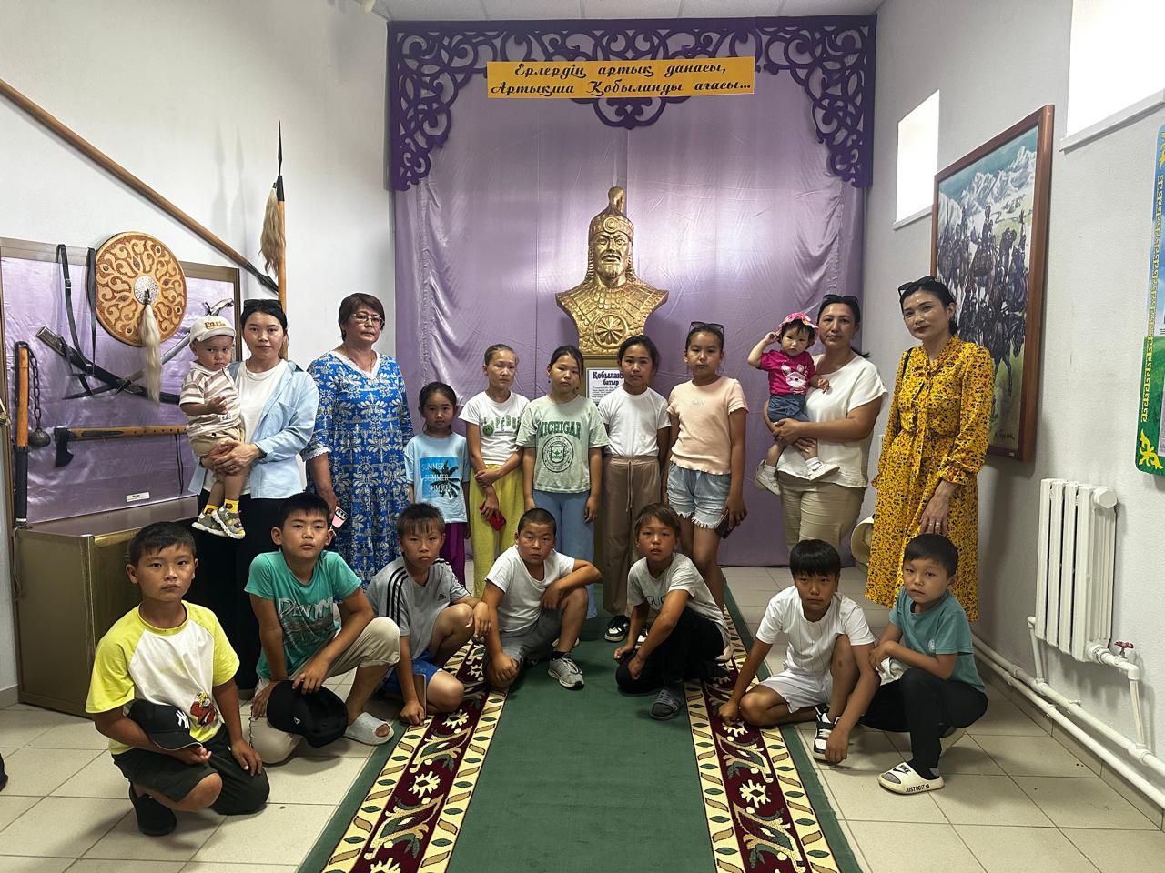 Қызылжар орта мектебінің оқушылары